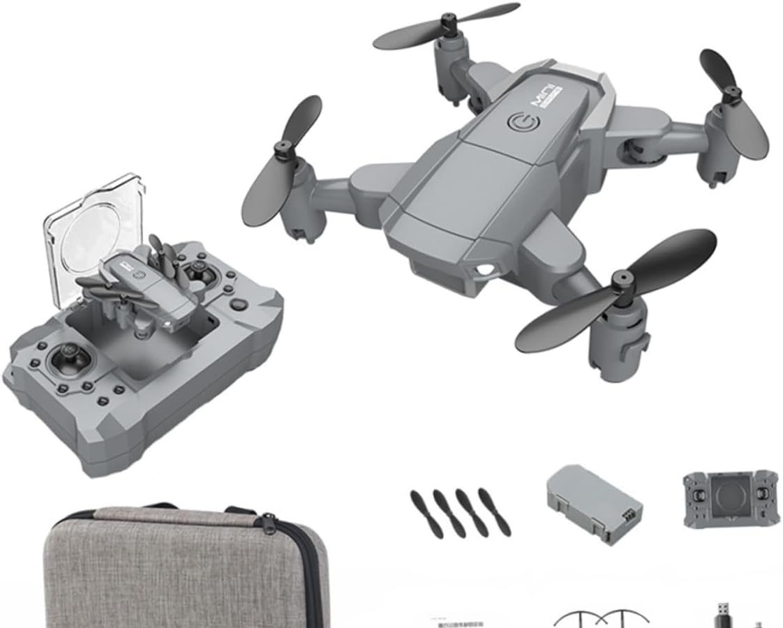 BESPORTBLE 1 Set Mini Foldable RC Drone with Camera Quadcopter for Photography Return Mode Easy to Carry