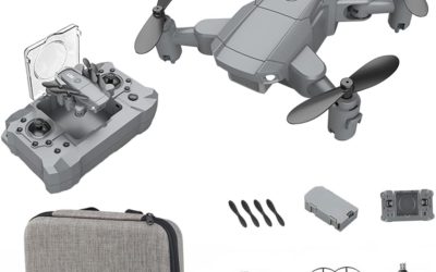 BESPORTBLE 1 Set Mini Foldable RC Drone with Camera Quadcopter for Photography Return Mode Easy to Carry