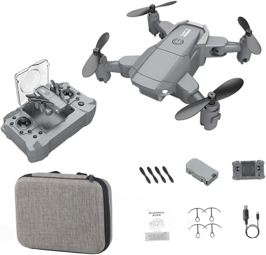 BESPORTBLE 1 Set Mini Foldable RC Drone with Camera Quadcopter for Photography Return Mode Easy to Carry