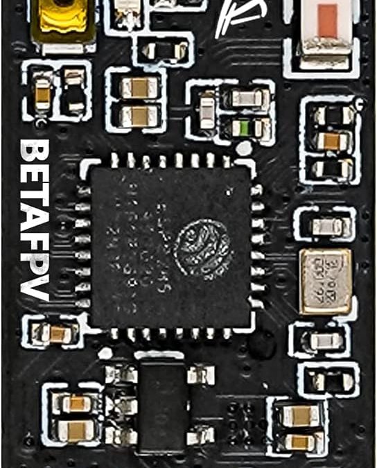 BETAFPV ExpressLRS 2.4G OpenTX Mini Nano Ricevitore Prestazioni a Lungo Raggio ad Alta Frequenza di Aggiornamento per Drone da Corsa FPV