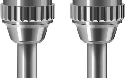 Joystick di ricambio compatibile con DJI Mavic 4 Pro RC Pro2, joystick per telecomando drone, stick di comando, bilanciere in acciaio inossidabile (Confezione da 1 paio)