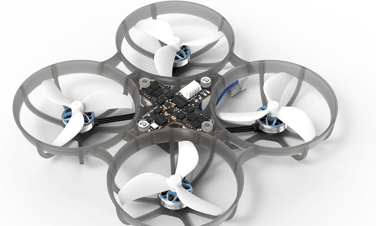 BETAFPV Meteor75 Pro Brushless Whoop Quadcopter with Matrix 1S 3IN1 HD FC, 1102 22000KV Motor, 45mm 3-Blade Prop Compatible for O4 Air Unit for FPV Filmmakers Enthusiasts Flight Indoor Outdoor – PNP