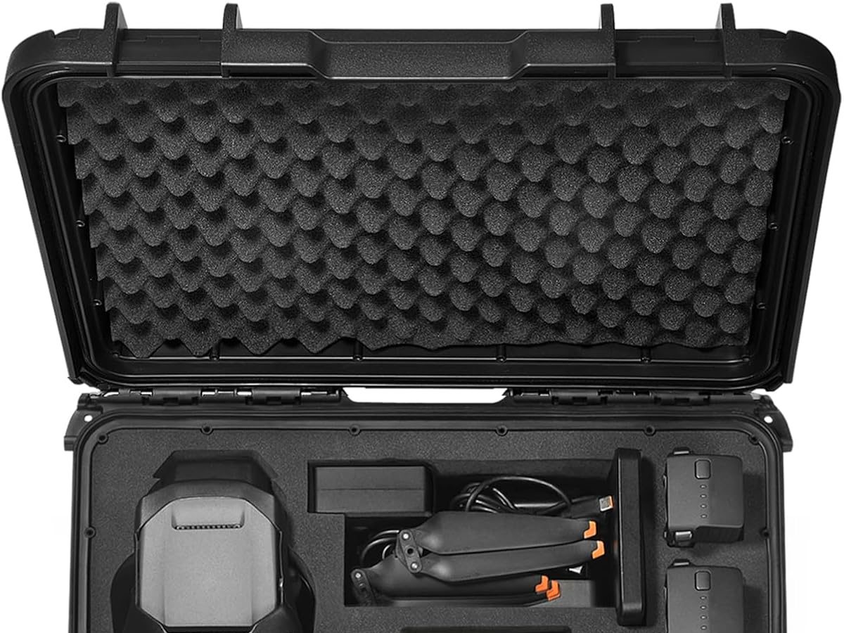 LEKUFEE Custodia Rigida Impermeabile per DJI Mavic 3 Pro/DJI Mavic 3 Classic/DJI Mavic 3/Combo/Cine/DJI RC Pro/DJI RC/DJI RC N1 Telecomando e Accessori (solo custodia)