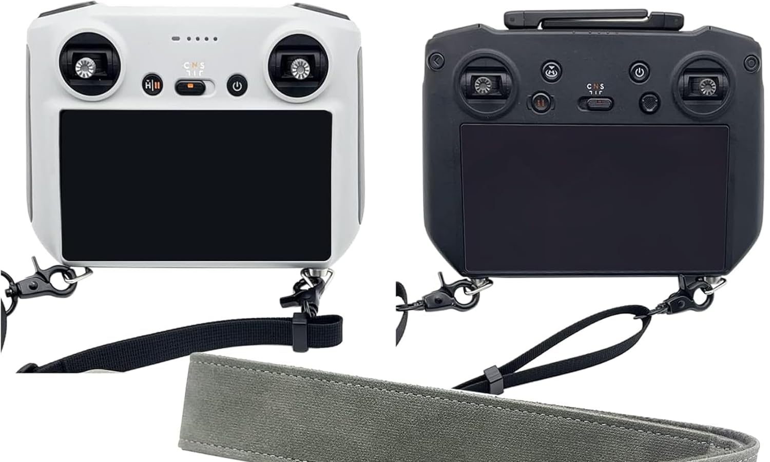 FPVtosky Cordino da collo per DJI RC/RC 2/DJI RC Pro/RC Plus Controller, tracolla da collo in pelle PU per controller DJI, compatibile con DJI Mini 3 Pro Mavic 3 Air 3 accessori per telecomando