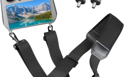 Ainiv Cordino per DJI Mini 3 Pro (DJI RC), Tracolla Tracolla, Corda Intrecciata In Nylon Di Alta Qualità Con Vite In Lega di Alluminio Per Dji Smart Controller/Dji Mini 3 Pro (RC)/Mavic 2/Air2/2S