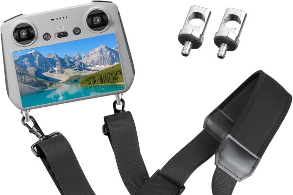 Ainiv Cordino per DJI Mini 3 Pro (DJI RC), Tracolla Tracolla, Corda Intrecciata In Nylon Di Alta Qualità Con Vite In Lega di Alluminio Per Dji Smart Controller/Dji Mini 3 Pro (RC)/Mavic 2/Air2/2S