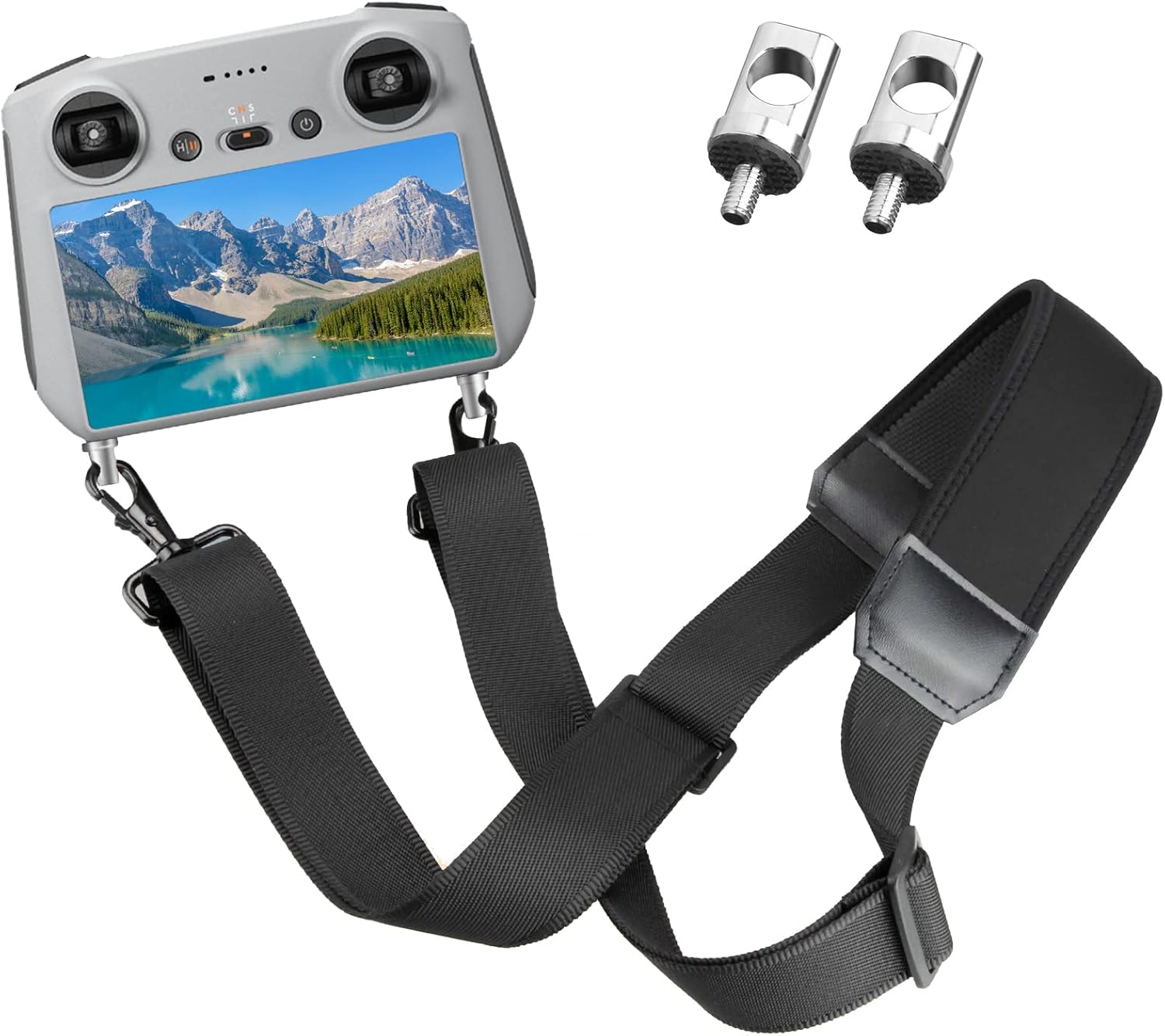 Ainiv Cordino per DJI Mini 3 Pro (DJI RC), Tracolla Tracolla, Corda Intrecciata In Nylon Di Alta Qualità Con Vite In Lega di Alluminio Per Dji Smart Controller/Dji Mini 3 Pro (RC)/Mavic 2/Air2/2S