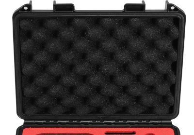 FPVtosky NEO Case Waterproof Hard Case for DJI NEO Accessories, Travel Case for DJI NEO Fly More Combo (RC/N3 Controller), black / red, Travel