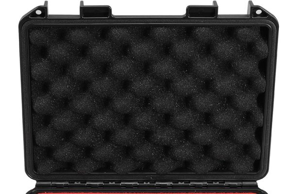 FPVtosky NEO Case Waterproof Hard Case for DJI NEO Accessories, Travel Case for DJI NEO Fly More Combo (RC/N3 Controller), black / red, Travel