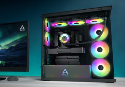 ARCTIC Xtender: il case con vetro panoramico e raffreddamento estremo arriva in sei versioni