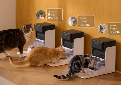 Distributori automatici di cibo e acqua per gatti e cani in offerta su Amazon: da 53€ a 149€, ecco i migliori modelli smart