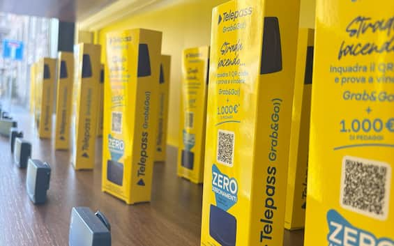 Grab&Go, il Telepass arriva sugli scaffali