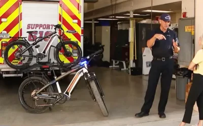 I Vigili del Fuoco dell'Arizona ora usano anche le e-bike, e il motivo è molto importante