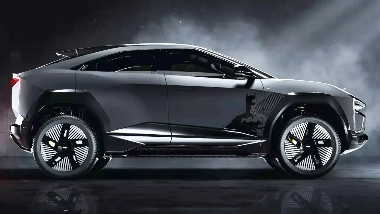 Mahindra presenta la sua auto elettrica Batman Limited Edition