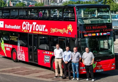 Perché acqistare costosi bus elettrici per turisti? A Colonia traformano in elettrici i vecchi diesel