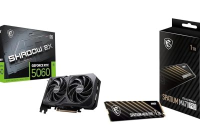 RTX 5060 MSI a 329€ e Amazon ci mette dentro un SSD Gen.4 da 1TB gratis