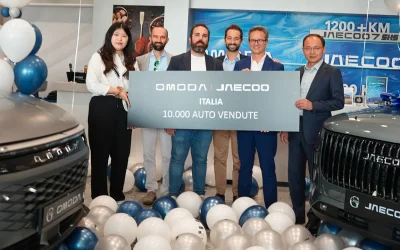 Traguardo Omoda &amp; Jaecoo in Italia: consegnata l'auto numero 10.000
