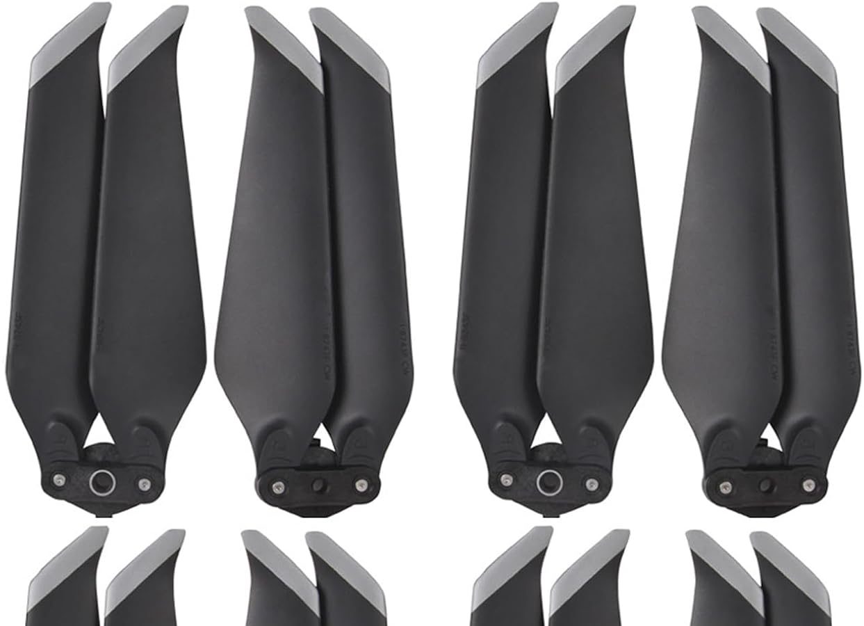 4 Pairs RC Drone Propellers, Replacement Propellers for DJI Mavic 2 Zoom/Mavic 2 PRO with Grey Edge, Low Noise Replacement Propeller Accessories Compatible with DJI Mavic 2 Zoom/Mavic 2 PRO