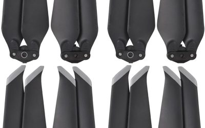 4 Pairs RC Drone Propellers, Replacement Propellers for DJI Mavic 2 Zoom/Mavic 2 PRO with Grey Edge, Low Noise Replacement Propeller Accessories Compatible with DJI Mavic 2 Zoom/Mavic 2 PRO