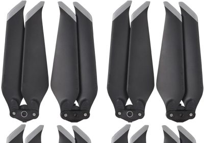 4 Pairs RC Drone Propellers, Replacement Propellers for DJI Mavic 2 Zoom/Mavic 2 PRO with Grey Edge, Low Noise Replacement Propeller Accessories Compatible with DJI Mavic 2 Zoom/Mavic 2 PRO