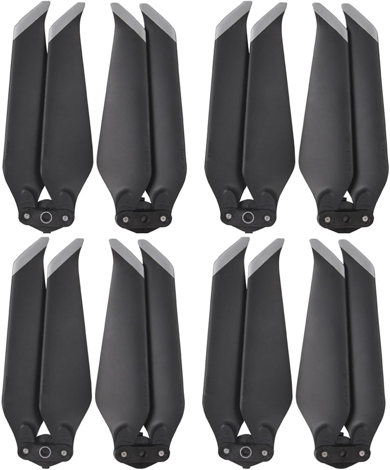 4 Pairs RC Drone Propellers, Replacement Propellers for DJI Mavic 2 Zoom/Mavic 2 PRO with Grey Edge, Low Noise Replacement Propeller Accessories Compatible with DJI Mavic 2 Zoom/Mavic 2 PRO