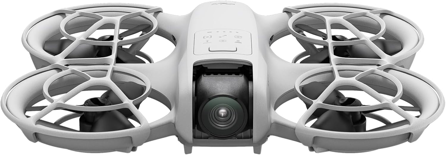 DJI Neo 4K UHD Camera Mini Drone for Adults, 135g Solo Flying Drone, Hand Takeoff, Subject Tracking, QuickShot, Stabilized Video, (No Remote Control)