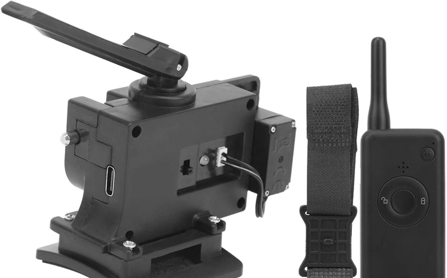 Universal RC Drone Dispenser Remote Control Delivery Kit Accessories for Air Falling Transport for Delivery, As Shown In The Image