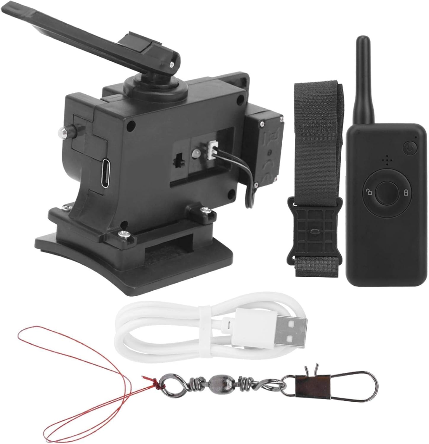 Universal RC Drone Dispenser Remote Control Delivery Kit Accessories for Air Falling Transport for Delivery, As Shown In The Image