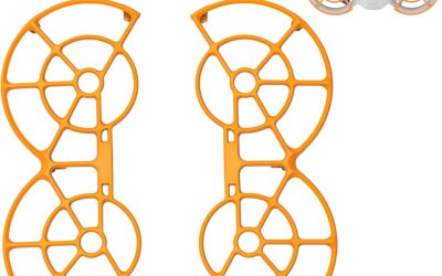 DJI Neo Drone Guard Full Propeller Protection Propeller Guard Ring for DJI Neo Full Protection for Drone Propellers (Orange)