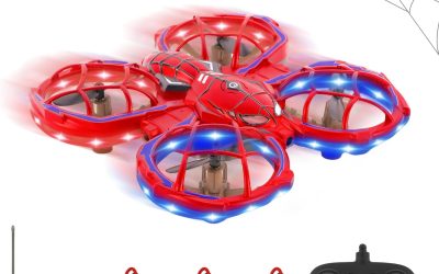 Mini Drones Toy for Kids 6-10 Years Old Remote Control Airplane for Kids Beginners with LED Light, Indoor Outdoor Gift for Boys and Girls
