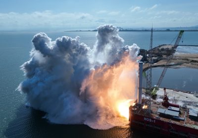 La cinese Space Pioneer riesce a eseguire lo static fire del razzo spaziale riutilizzabile Tianlong-3