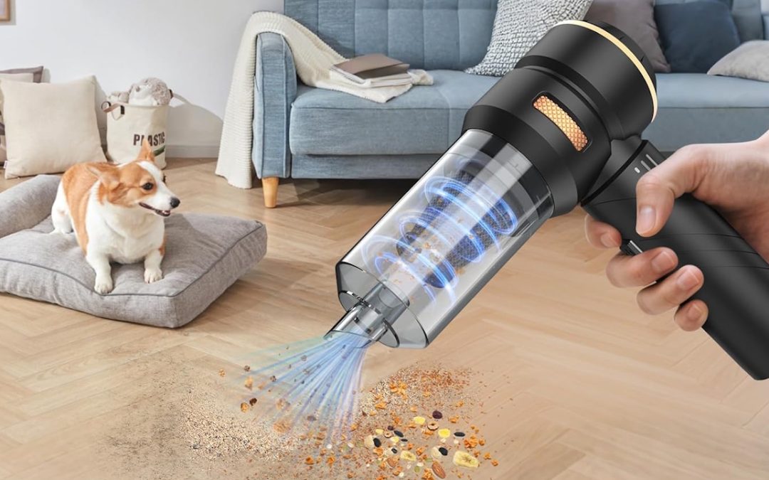 Pulizia dell'auto agile e senza pensieri: aspirabriciole potenti fino a 28.000 Pa in offerta su Amazon