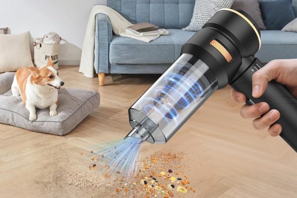 Mini Aspirapolvere 4 in 1 da 26.000Pa: l'arma segreta per auto, divani e peli di animali a soli 29,15€