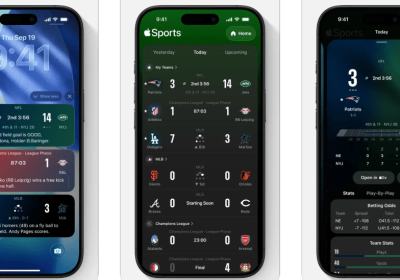 Apple Sports disponibile in Italia, ecco come funziona l’app per avere i risultati in tempo reale