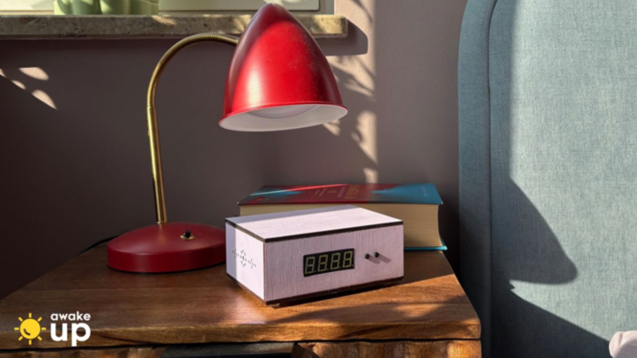 La sveglia (senza tasto off) impossibile da ignorare