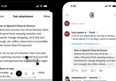 Threads sfida ancora X, ora post da 10.000 caratteri – Web & Social