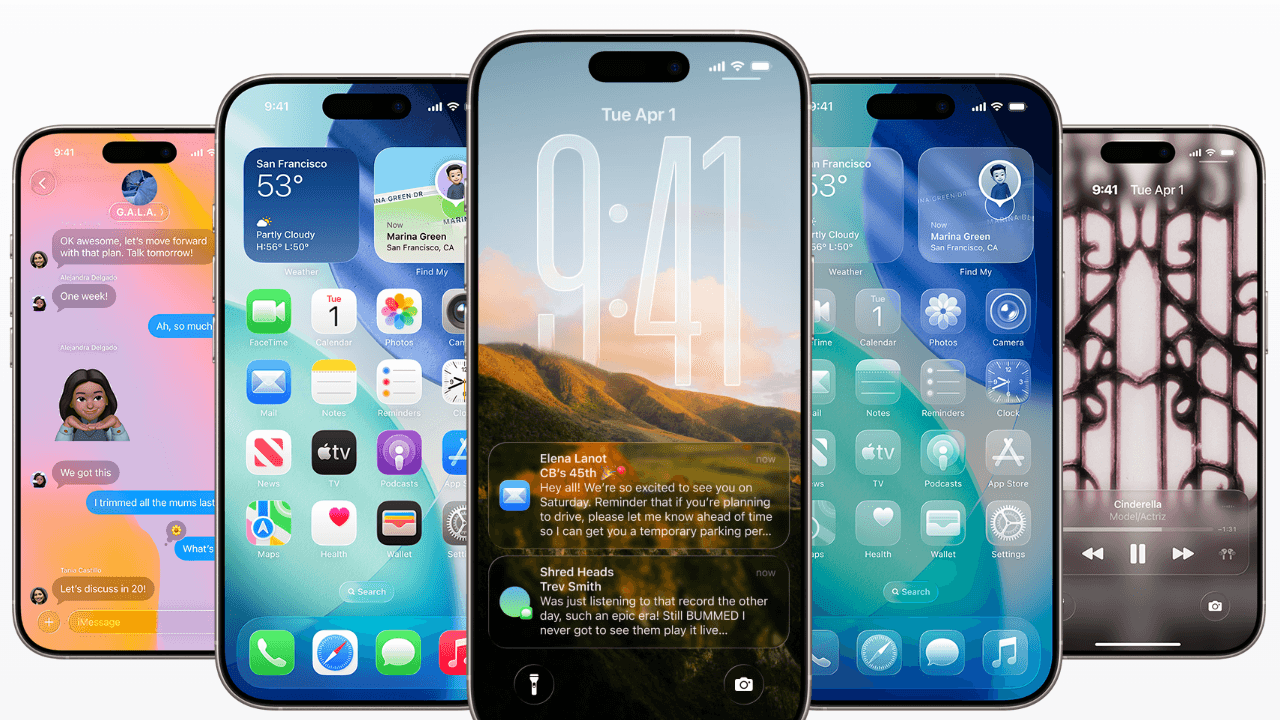 iOs 26 con Liquid Design arriva il 15 settembre, tutte le novità e gli iPhone compatibili