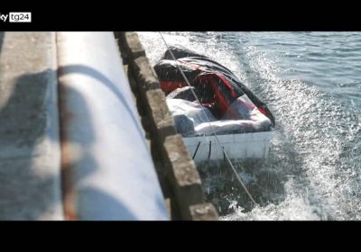 Sky Tg24 sul Mar Baltico con gli astronauti dell’ESA