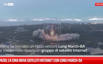 Spazio, La Cina Invia Satelliti Internet Con Long March-8A
