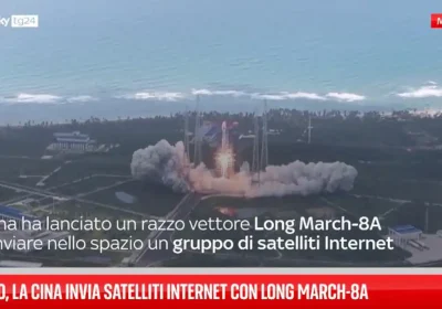 Spazio, La Cina Invia Satelliti Internet Con Long March-8A