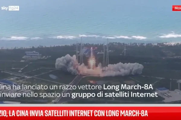 Spazio, La Cina Invia Satelliti Internet Con Long March-8A