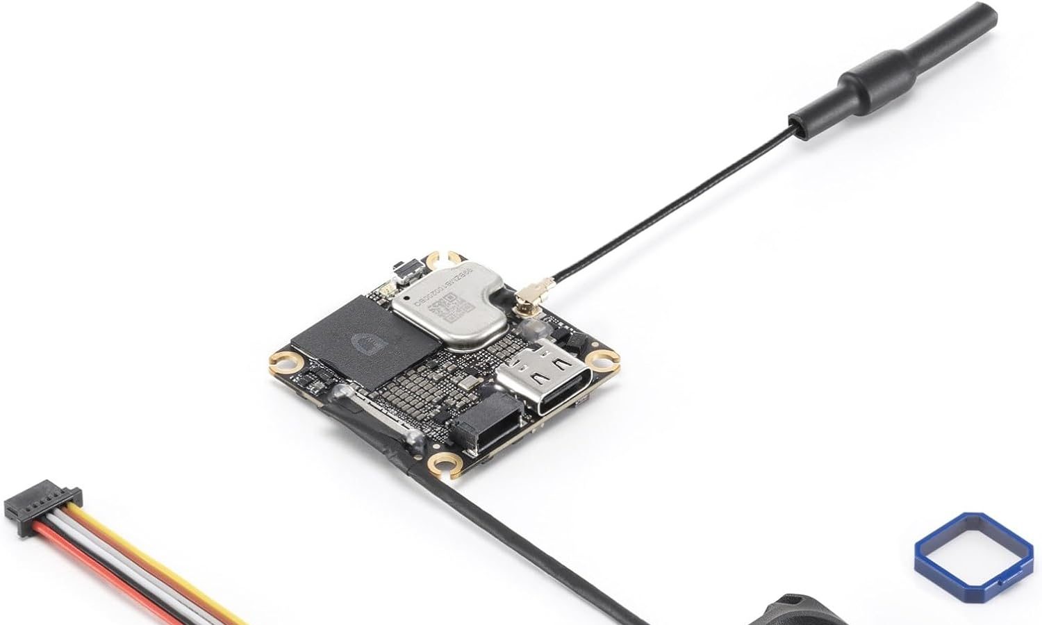DJI O4 Air Unit for FPV Drone, Digital Transmission System, Low Latency 20ms, Max Distance 10km, 4K/60fps Video Recording, 1080P/100fps Live View, 8.2g Weight, 1/2″ CMOS Sensor