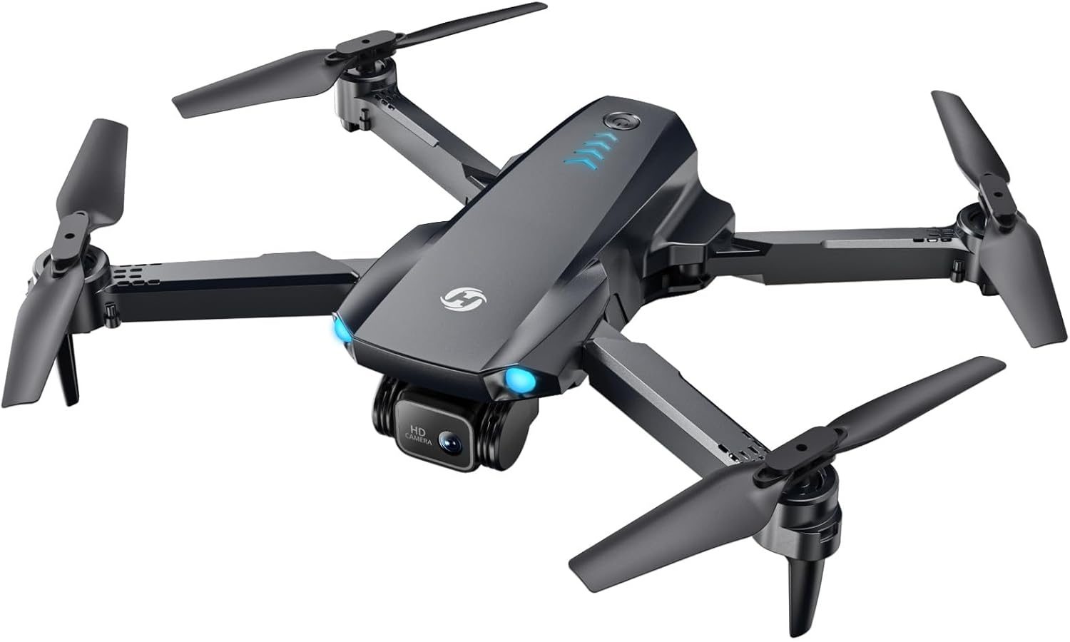 Holy Stone HS290 Foldable Drone with FPV Camera HD 1080P RC Quadcopter with Optical Flow App Control, 3 Speed, 2 Modular Batteries, Christian Toy Gift for Kids, C0