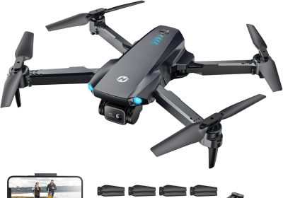 Holy Stone HS290 Foldable Drone with FPV Camera HD 1080P RC Quadcopter with Optical Flow App Control, 3 Speed, 2 Modular Batteries, Christian Toy Gift for Kids, C0