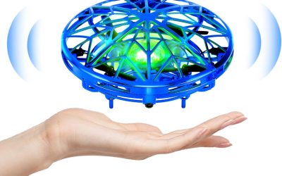 UFO Mini Drone, Children’s Drone Toys Hand Sensor Quadcopter Infrared Induction Flying Toy Gifts for Boys Girls Indoor Outdoor Aircraft for Kids Beginner