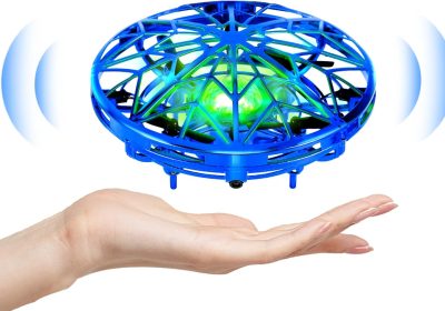 UFO Mini Drone, Children’s Drone Toys Hand Sensor Quadcopter Infrared Induction Flying Toy Gifts for Boys Girls Indoor Outdoor Aircraft for Kids Beginner