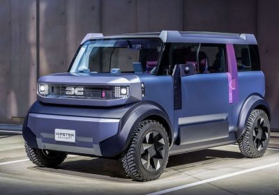 Dacia Hipster Concept, la microcar a forma di cubetto che pesa solo 800 chili