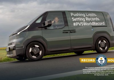 Kia PV5: è record di autonomia! Il furgoncino elettrico supera i 690 km con una ricarica