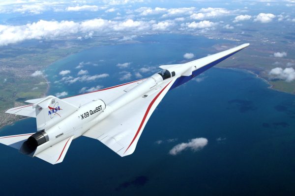L'aeroplano supersonico ''silenzioso'' NASA X-59 QueSST ha effettuato il suo primo volo!