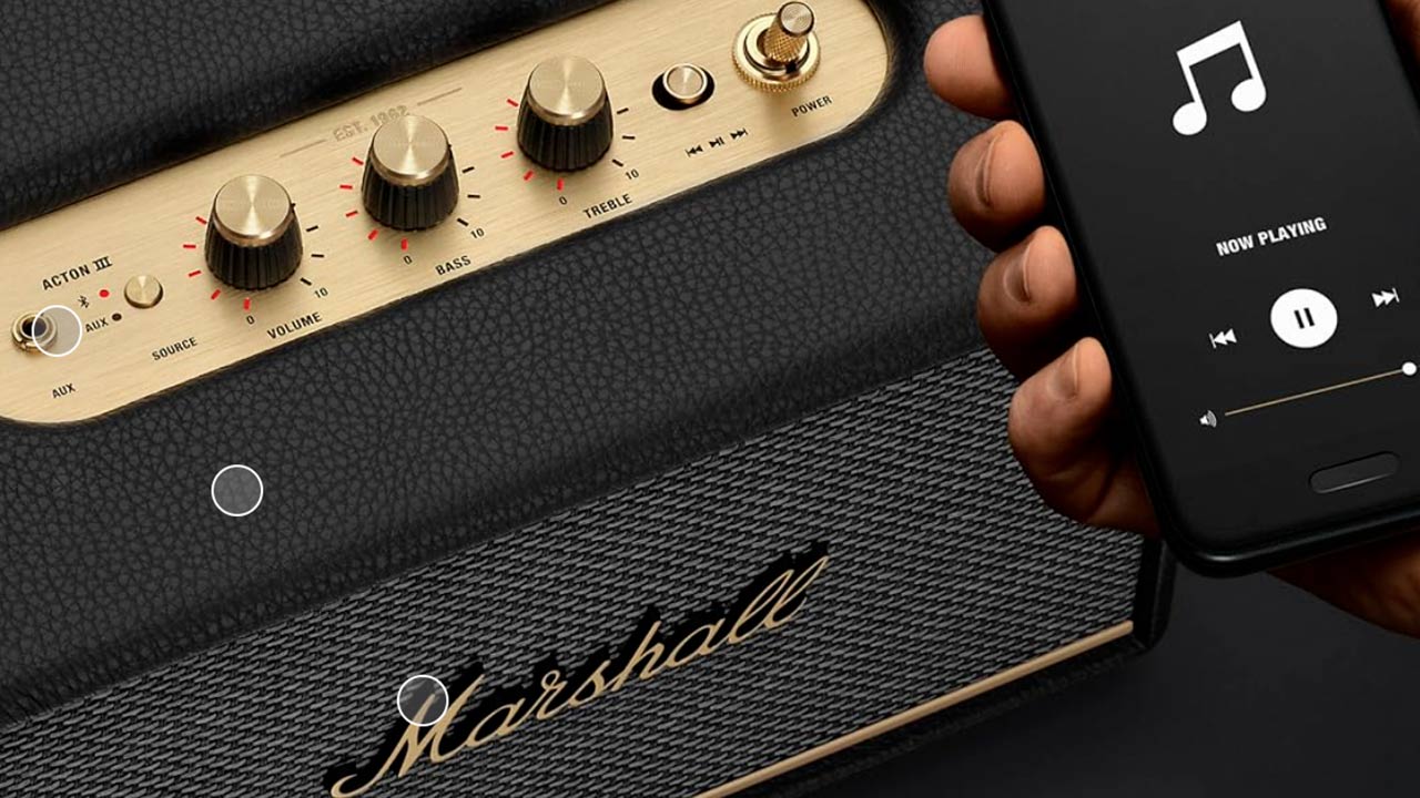 Marshall Acton III in promo su Amazon in 2 colori: cassa Bluetooth premium per nostalgici e non solo